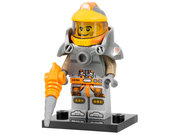 Минифигурка LEGO 71007 Space Miner, Series 12  col12-6  N