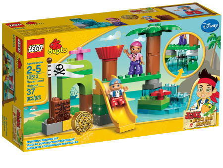 Конструктор LEGO DUPLO 10513 Штаб пиратов Нетландии