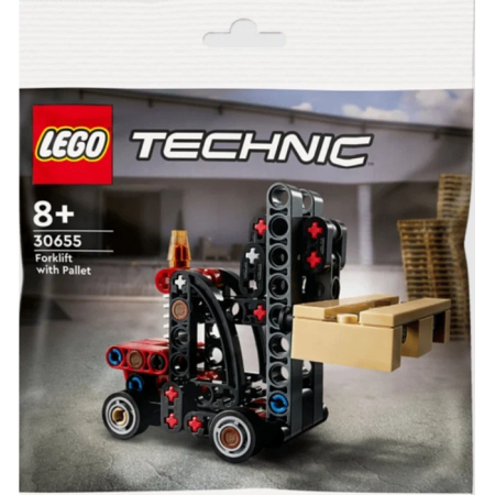 Конструктор LEGO Technic  30655 Вилочный погрузчик с поддоном