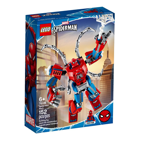 Конструктор LEGO Marvel Super Heroes 76146 Человек-Паук: трансформер