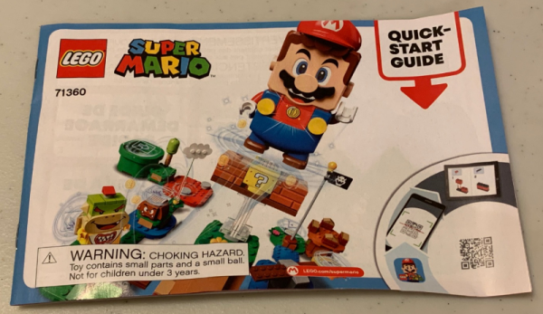 Инструкция Lego Adventures with Mario - Starter Course 71360