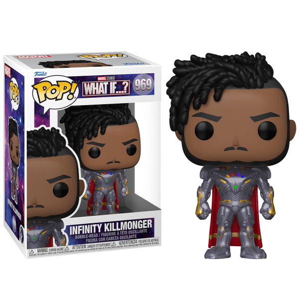 Фигурка Funko Pop! Marvel Studios: What if..? - Infinity Killmonger 969