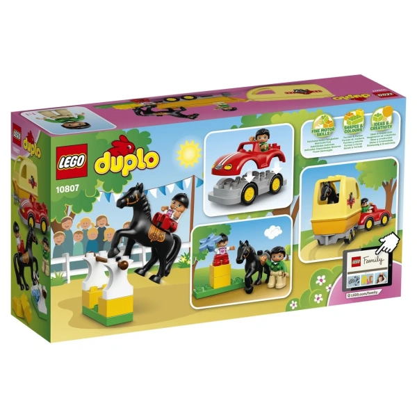 Конструктор LEGO Duplo 10807 Трейлер для лошади