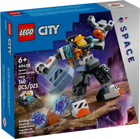 Конструктор LEGO City 60428 Космический робот-строитель