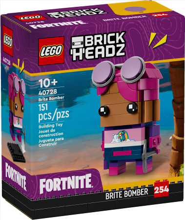 Конструктор LEGO 40728 BrickHeadz Brite Bomber