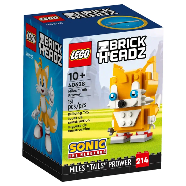 Конструктор LEGO BrickHeadz 40628 Майлз «Тейлз» Прауэр