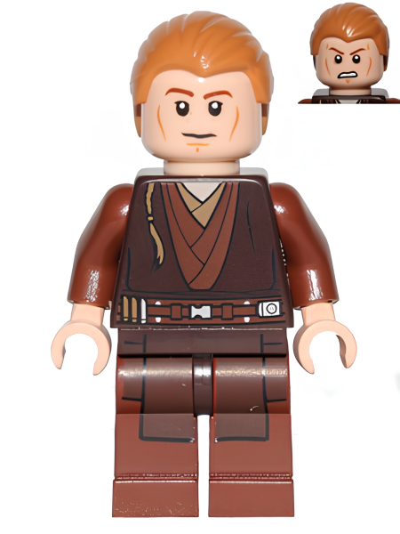 Минифигурка Lego Anakin Skywalker (Padawan, Combed Hair) sw0488 U