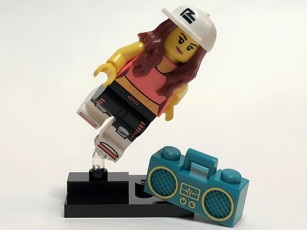 Минифигурка Lego Breakdancer, Series 20 col20-2 N