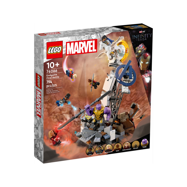 Конструктор LEGO  Marvel 76266 Эндшпиль финальная битва