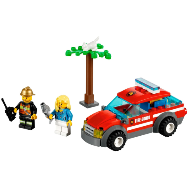 Конструктор LEGO City 60001 Автомобиль пожарного