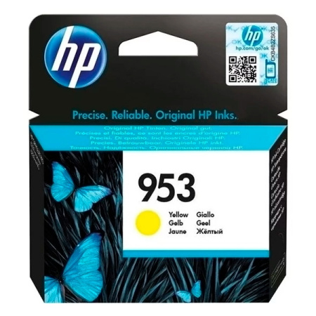 Картридж HP 953 Yellow желтый F6U14AE