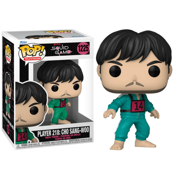 Фигурка Funko Pop! Netflix: Squid Game - Player 218: Cho Sang-Woo 1225