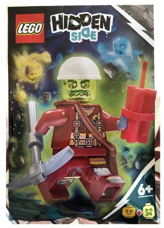 Конструктор LEGO Hidden Side 792007 Рабочий (foil pack)