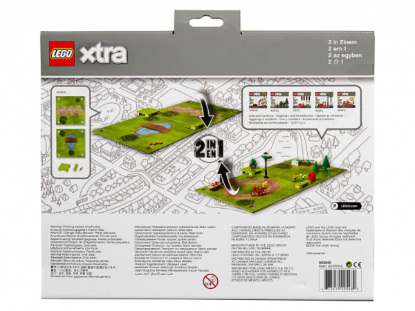 Конструктор LEGO Xtra 853842 Игровой коврик Парк