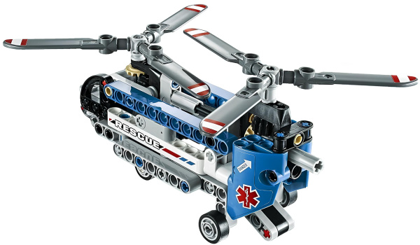 Конструктор LEGO Technic 42020 Twin Rotor Helicopter Двухроторный вертолет УЦЕНКА