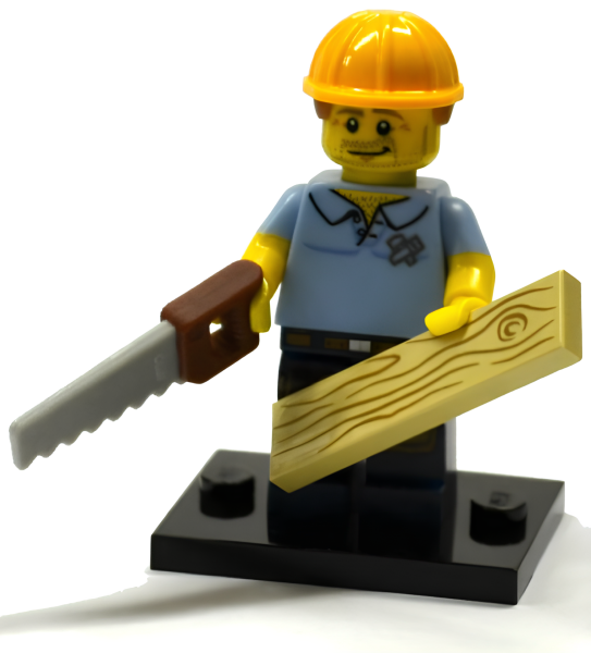 Минифигурка Lego Carpenter, Series 13 col13-9 71008