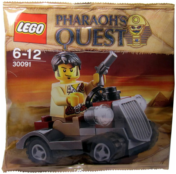 Конструктор LEGO Pharaohs Quest 30091 Пустынный джип