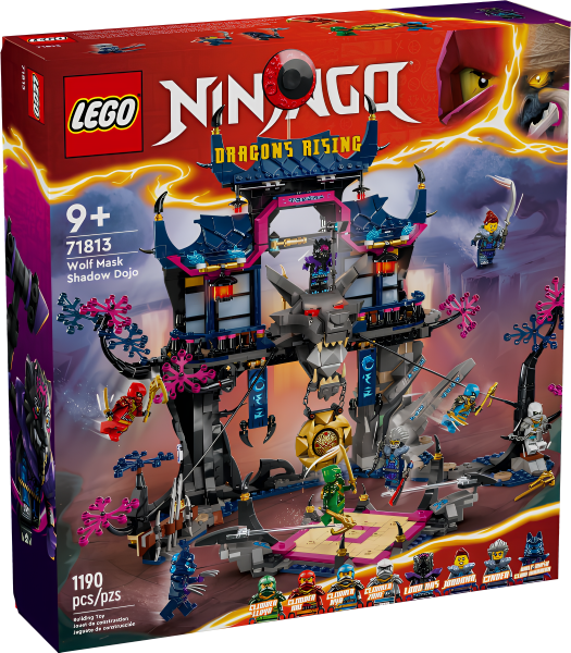 Конструктор LEGO Ninjago 71813 Теневой Додзе Маска Волка