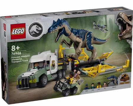 Конструктор LEGO Jurassic World 76966 Истории перевозка аллозавра