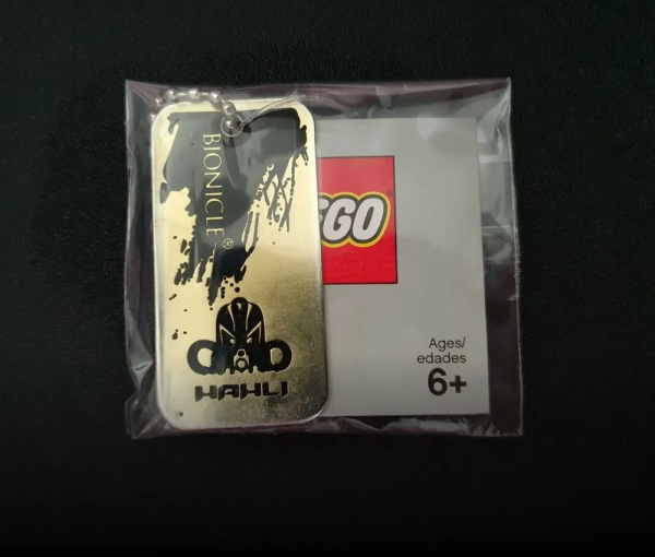 Кулон LEGO Bionicle Key Chain Hahli (Metal) цепочка 4519160