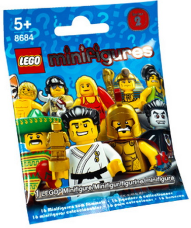 Минифигурки LEGO Minifigures 8684 Серия 2