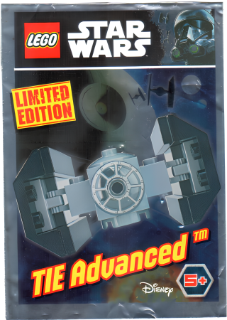 Конструктор LEGO Star Wars 911722 TIE Advanced - Мини-упаковка из фольги