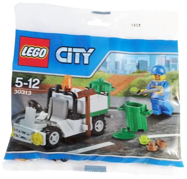 Конструктор LEGO City 30313 Мусоровоз