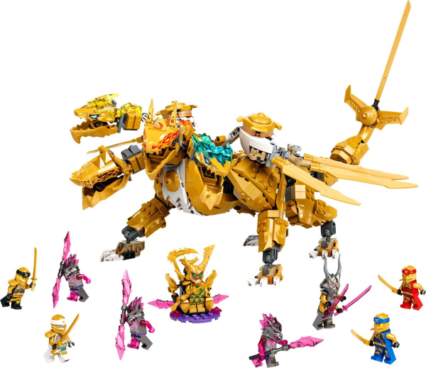 Конструктор LEGO Ninjago 71774 Золотой Ультра Дракон Ллойда