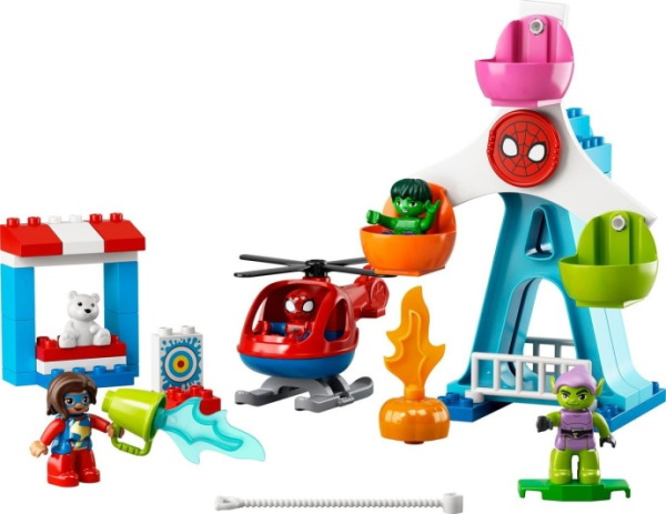Конструктор LEGO Duplo 10963 Ярмарка приключений Человека-паука и друзей