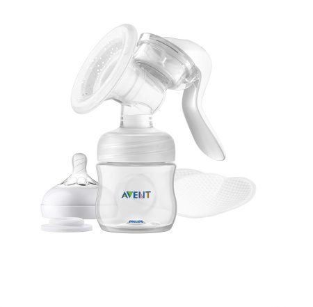 Ручной молокоотсос Philips AVENT Comfort SCF430/10, белый