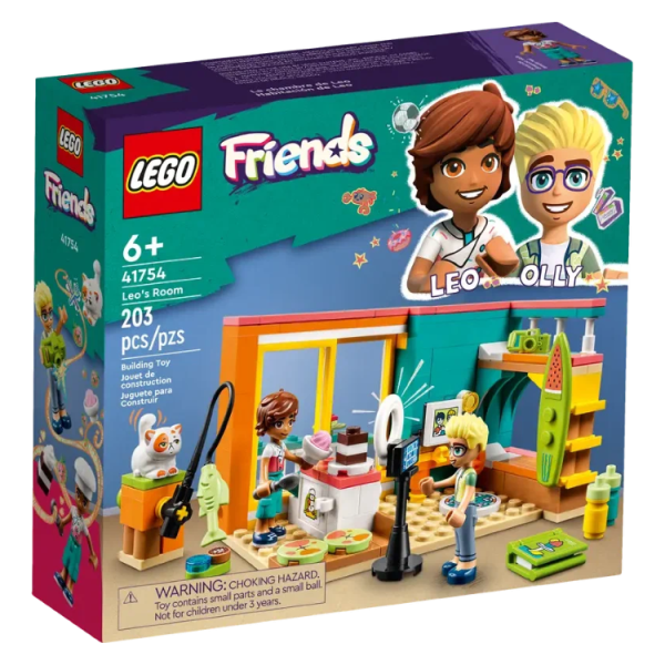 Конструктор LEGO Friends 41754 Leo's Room