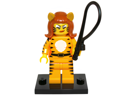 Минифигурка Lego Tiger Woman, Series 14 col14-9 71010 U