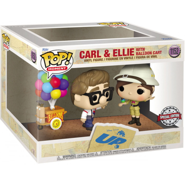 Фигурка Funko Pop! Disney Pixar: Up - Carl & Ellie with Balloon Cart 1152 SE