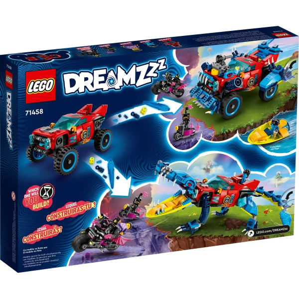 Конструктор LEGO Dreamzzz 71458 Crocodile Car Машина Крокодила