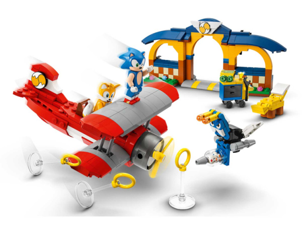 Конструктор LEGO Sonic the Hedgehog 76991 Мастерская Тейлза и Самолет Торнадо