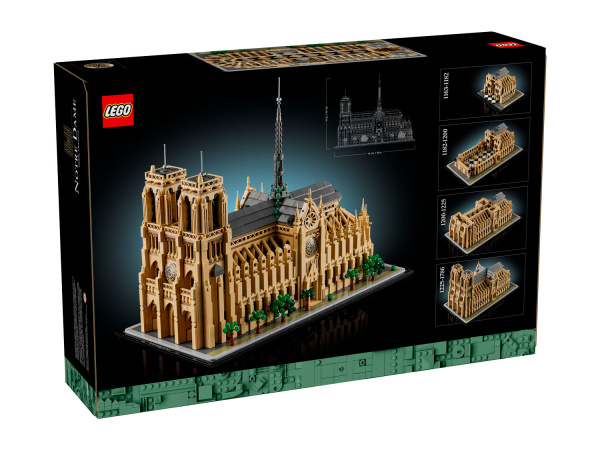Конструктор LEGO Architecture 21061 Собор Парижской Богоматери