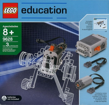 Конструктор LEGO Education 9628 Добавочный комплект электрификации