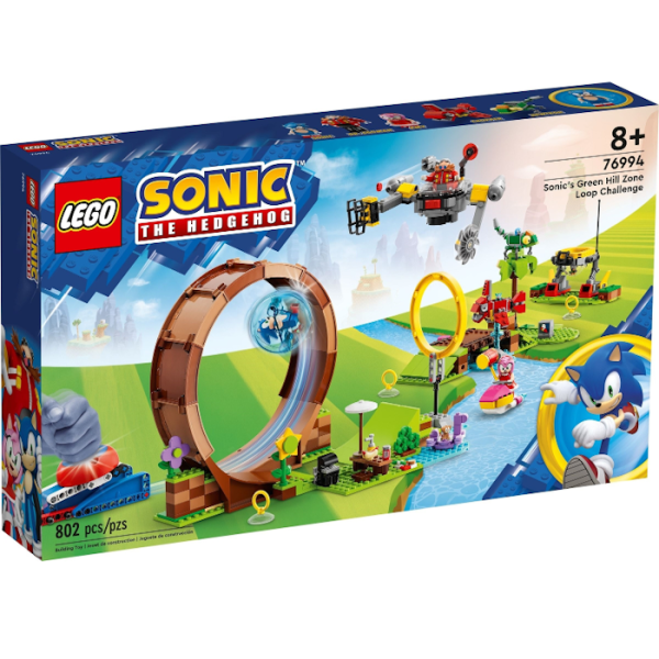 Конструктор LEGO Sonic the Hedgehog 76994 Испытание Зоны Зеленого холма Соника