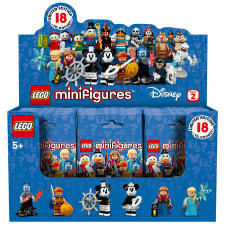 Конструктор LEGO Minifigures 66604 Disney Series 2 (Box of 60) (60 минифигурок  71024 в коробке)