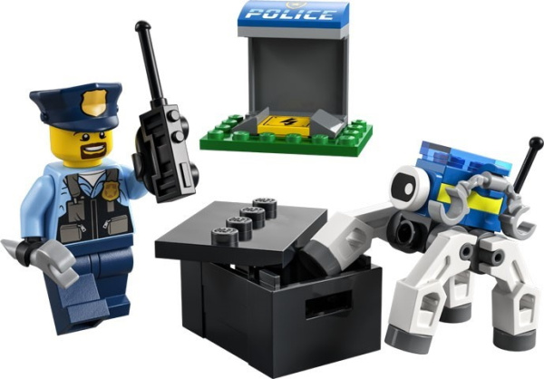 Конструктор LEGO City 30587 Подразделение полицейских роботов
