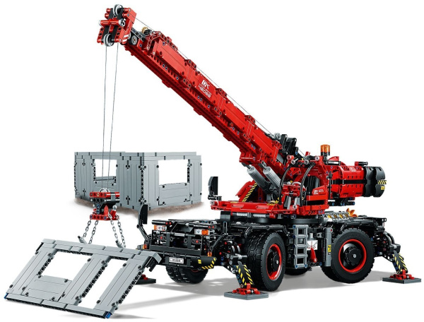 Конструктор LEGO Technic 42082 Подъёмный кран для пересечённой местности