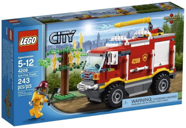 Конструктор LEGO City 4208 Пожарный внедорожник