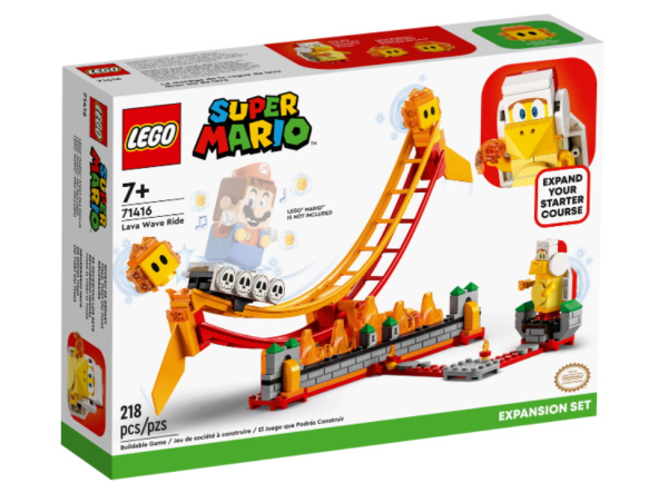 Конструктор LEGO Super Mario 71416 Поездка на волне лавы