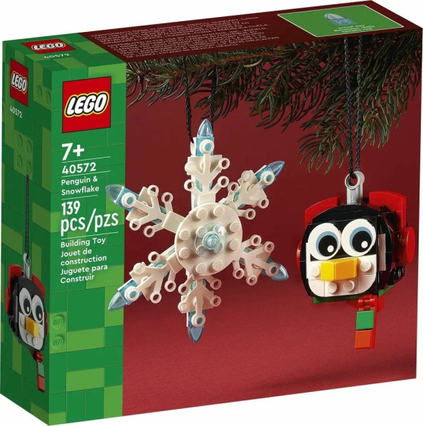 Конструктор LEGO Promotional 40572 Пингвин и снежинка