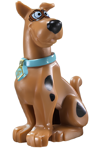 Собака Lego Dog, Great Dane Scooby-Doo Sitting with Pilot 20690pb01