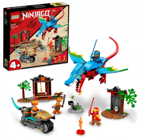Конструктор LEGO Ninjago 71759 Храм с драконом-ниндзя