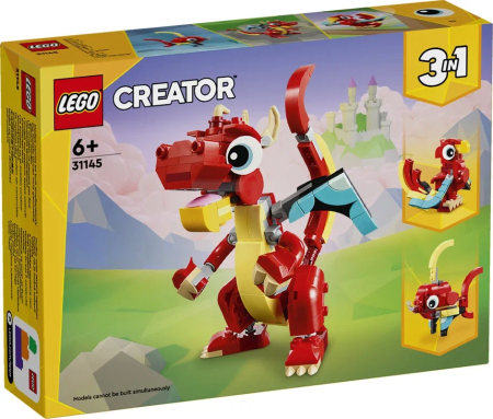 Конструктор LEGO Creator 31145 Красный дракон 3 в 1