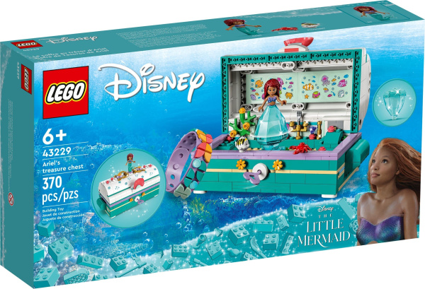 Конструктор LEGO Disney Princess 43229 Сундук с сокровищами Ариэль