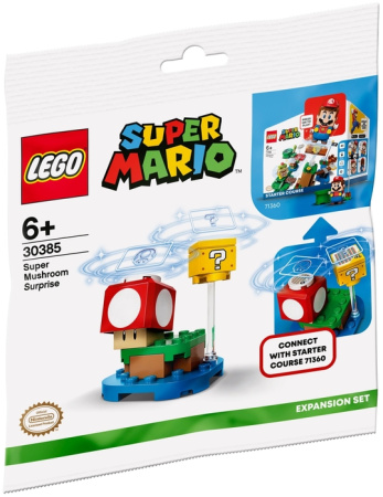 Конструктор LEGO Super Mario 30385 Дополнительный набор Сюрприз от Супергриба