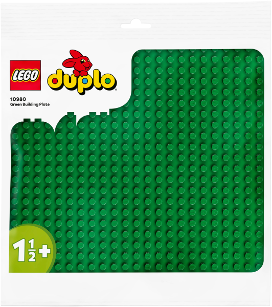 Пластина LEGO DUPLO 10980 Зеленая